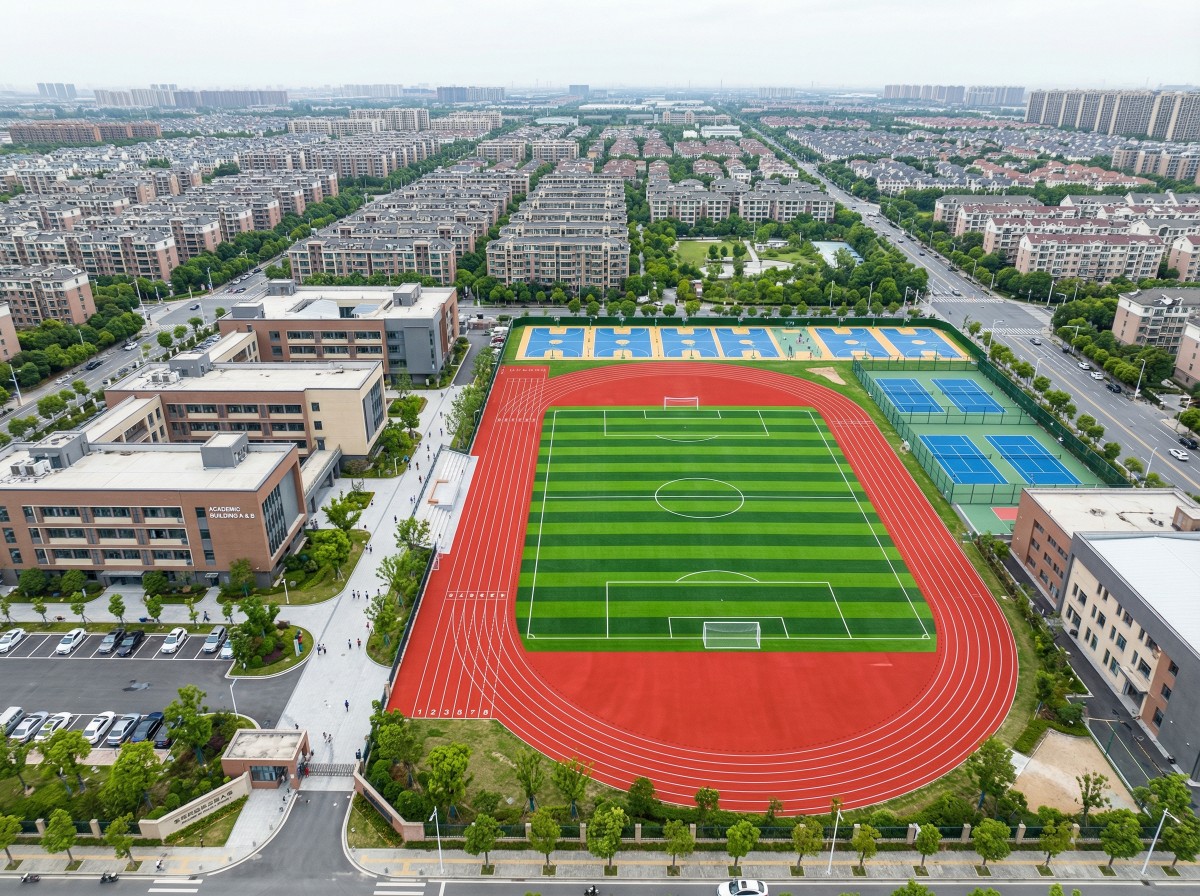 潮州市预制型塑胶跑道混合型塑胶跑道 - 方案